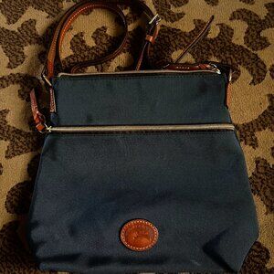 DOONEY & BOURKE Navy Blue Nylon Crossbody Bag